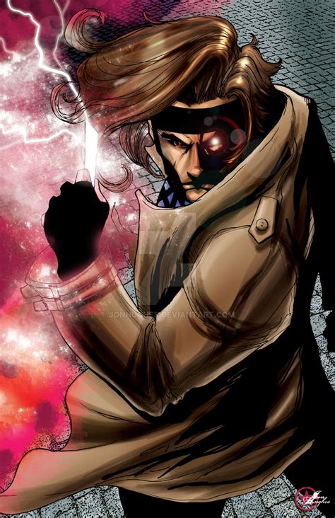 Gambit By Jonhughes Marvel Comic Art Superhero Comic Nerd Art