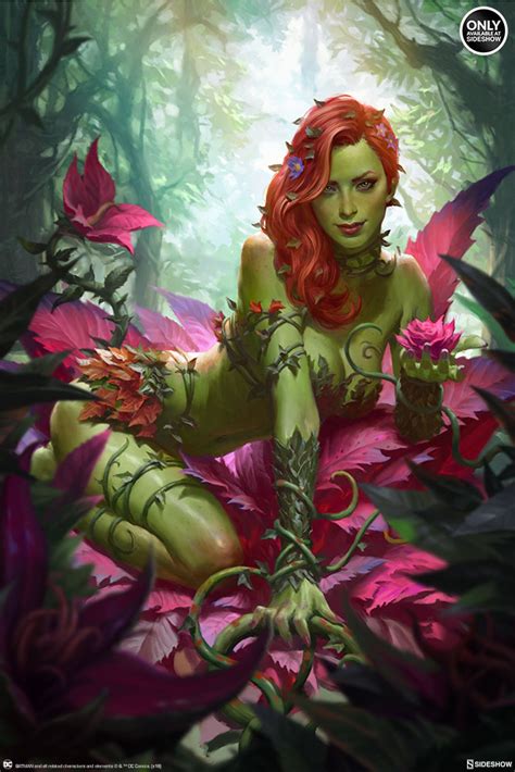 Grow Your Dc Collection With The Poison Ivy Premium Art Print