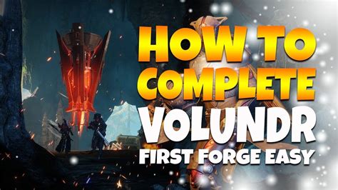 Destiny 2 How To Complete Volundr Forge And Get New Weapons Lost Forge