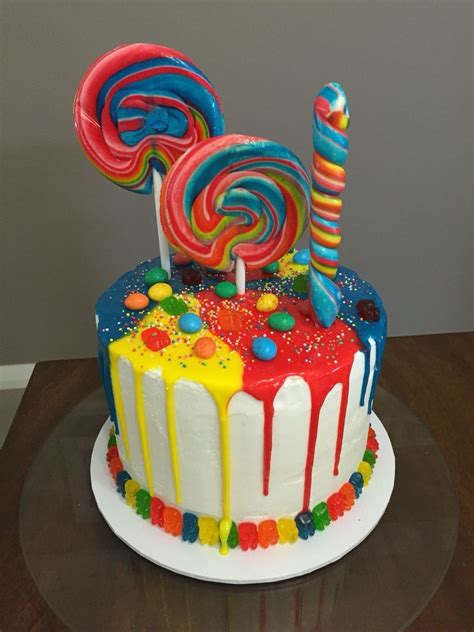 32 Exclusive Picture Of 7 Year Old Birthday Cake Cool Birthday Cakes Candy