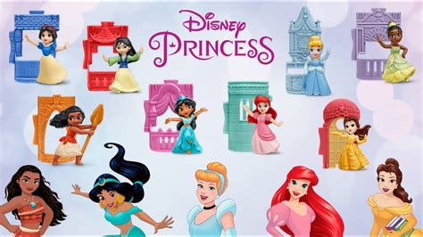 Disney Princess Happy Meal Toys Mcdonalds 2021 Youtube