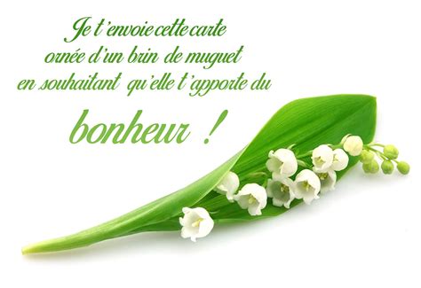 Haut Imagen Jolie Carte Muguet Fr Thptnganamst Edu Vn