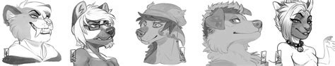 Sketch Bust Commissions Part 02 By Lilaira On Deviantart