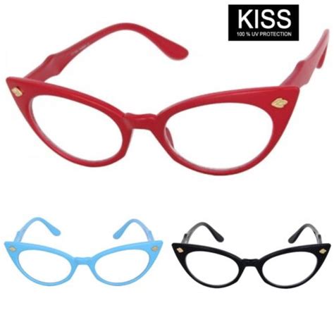 classic vintage retro cat eye style clear lens eye glasses small frame 5 colors ebay