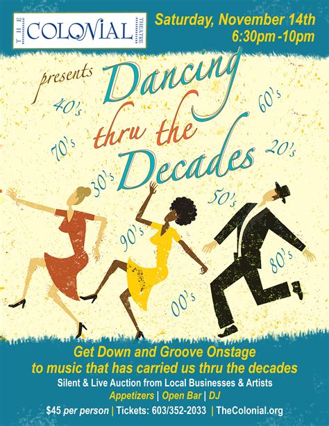 Dancing Thru the Decades - THE COLONIAL THEATRE
