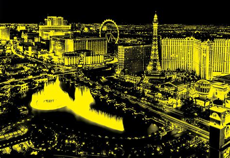 Las Vegas Neon 1000pc Glow In The Dark Jigsaw Puzzle By Educa