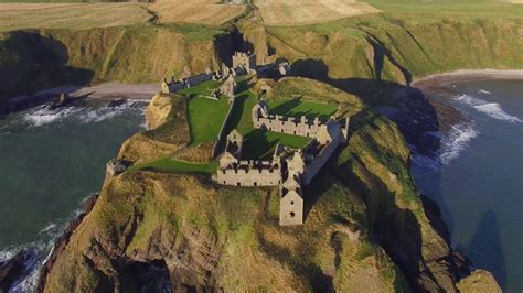 Dunnottar Castle 4k Stonehaven Aberdeenshire Scotland Youtube