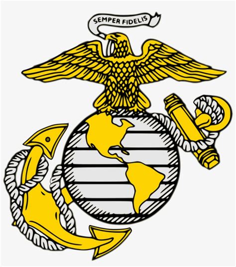 Marine Corps Logo High Resolution Png Image Transparent Png Free