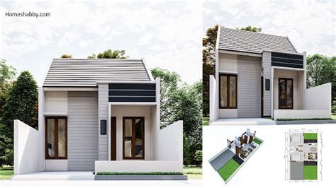 desain rumah modern  lantai terbaru ukuran       kamar
