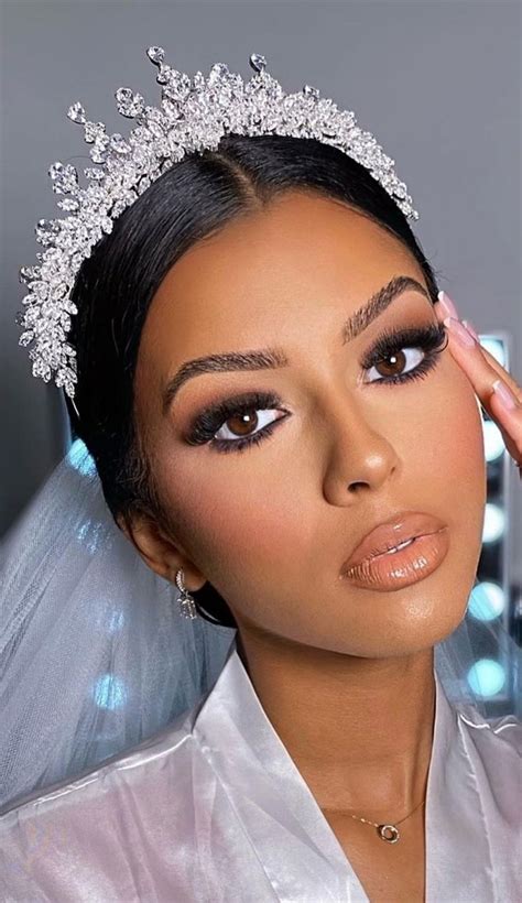 20 Wedding Makeup Looks For Brunettes Nude Makeup Look For Bridal