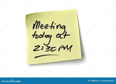 Meeting Reminder Clip Art