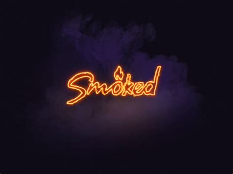 Smoked Logo By Alexey Chernov On Dribbble