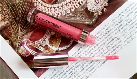 Colorbar Diamond Shine Lip Gloss In Pink Flash Review Swatch Curious