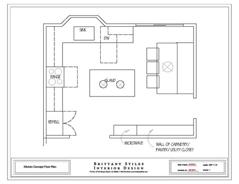 Set Kitchen Floor Plans With Island Ideas House Generation Kitchen