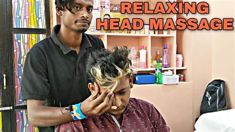 Unique Style Head And Upper Body Massage By Indian Barber Neck Cracking Asmr Youtube