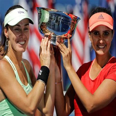 Sports Sania Mirza Martina Hingis Win Us Open Women Doubles Title