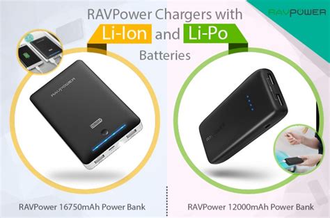 Lithium Ion Vs Lithium Polymer Batteries Which Is Better Ravpower