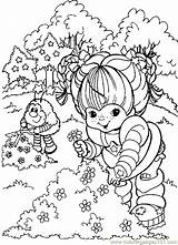 Coloring Rainbow Pages Brite Bright Printable Cartoon Kids Color Characters Sheets Cartoons Sheet Colouring Character Cute Book Pink Plate Kid sketch template