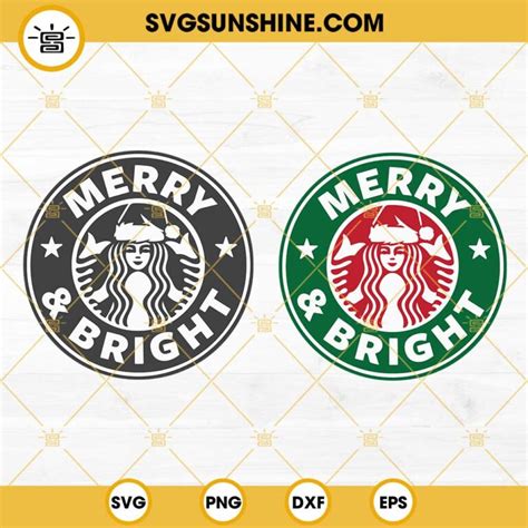 Christmas Starbucks Logo Svg Bundle Funny Starbucks Logo Svg Funny