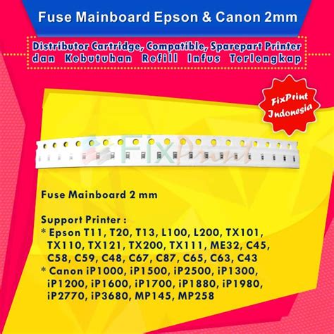 Jual Mainboard Epson Fuse Mainboard Canon 2mm Printer Epson T11 T20