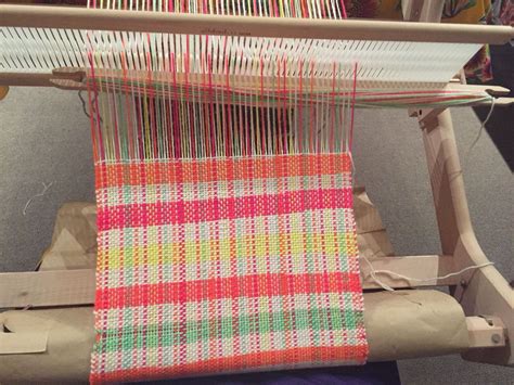 My First Project On My Ashford Rigid Heddle Loom Weaving Projects Loom