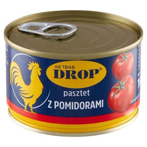 Drop Pasztet Z Pomidorami G Zakupy Online Z Dostaw Do Domu