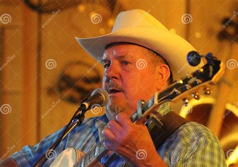 Cowboy Plays Guitar And Sings Editorial Image Image Of Folk Culture