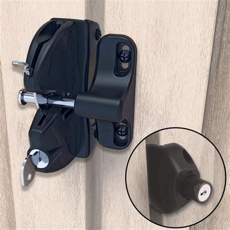 An Image Of A Door Handle And Lock On The Outside Of A Wooden Door With