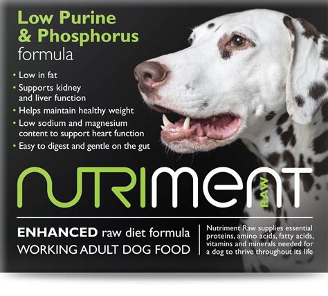 Preheat the oven to 350 degrees f (175 degrees c). Low Purine and Phosphorus Raw Dog Food with Superfoods ...