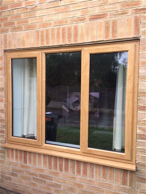 Light Oak Upvc A Rated Window Supplied And Installed By Unicorn Windows