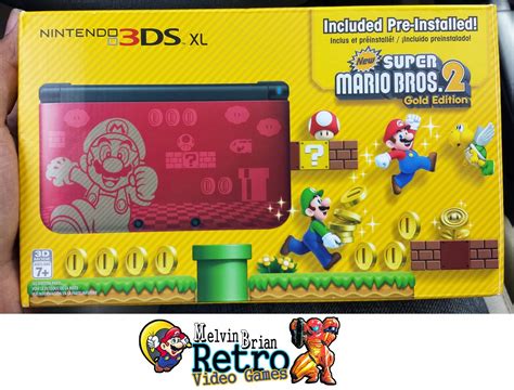 Melvinbrianretrovideogames Nintendo 3ds Xl New Super Mario Bros 2