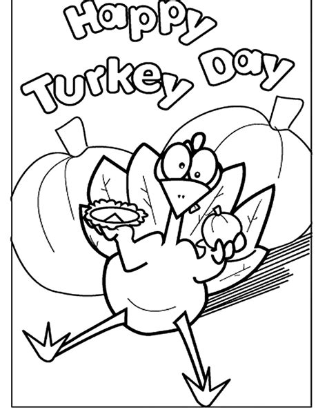 Happy Thanksgiving Coloring Pages Coloring Home