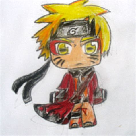Naruto Sage Mode Chibi By Okami Hato23 On Deviantart