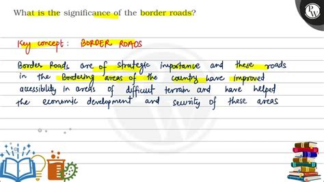 What Is The Significance Of The Border Roads W Key Concept Border