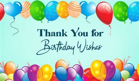 Thanks Quotes For Birthday Wishes Thank You All For The Birthday