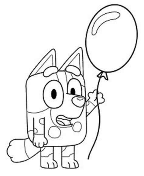 Free Easy To Print Bluey Coloring Pages Tulamama