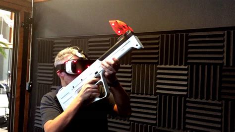 Striker Vr Haptic Vr Gun Working Prototype Youtube
