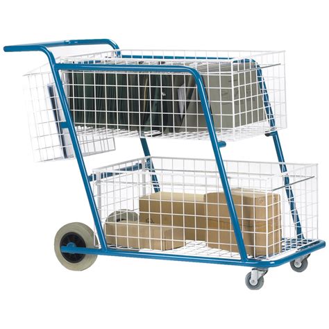 Details & address of companies manufacturing and supplying wire mesh, wire cloth, polyester wire mesh across india. Mail Distribution Trolleys | Wire Mesh Trolleys