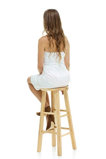 Best Stool Sitting Rear View People Stock Photos Pictures And Royalty