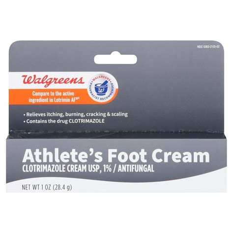 Walgreens Athletes Foot Cream Walgreens