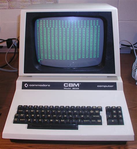 Vintage Computer Photos Subject Commodore 8032 Sn 01026512