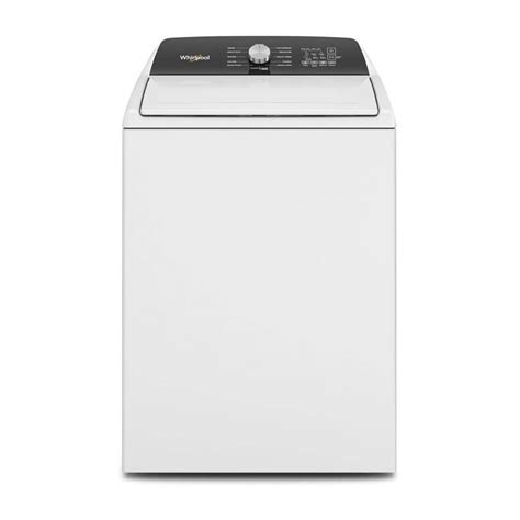 Whirlpool 4 6 Cu Ft White Top Load Impeller Washer With Built In