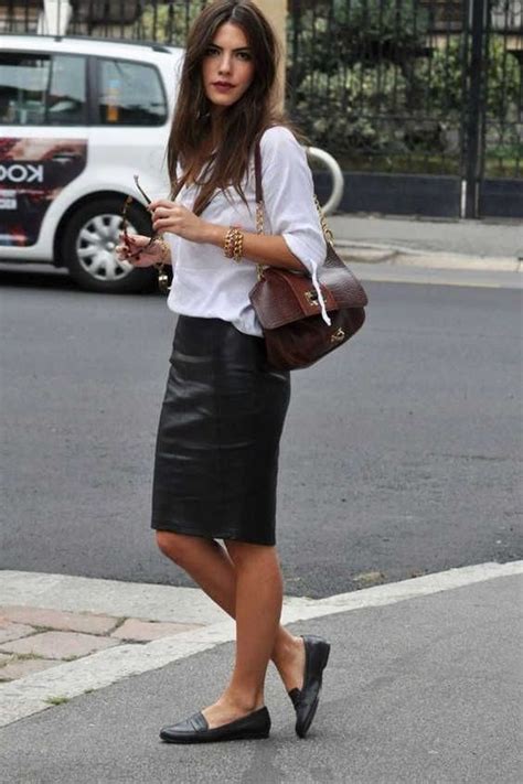 What Shoes To Wear With Leather Skirt 37 Outfit Ideas To Try