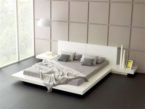Modern Floating Bed Presotto Plana Floating Bed Modern Red Bed