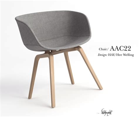 3ds max + c4d ma 3ds fbx obj. AAC22 Chair 3D Model MAX | CGTrader.com