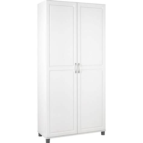 Systembuild Kendall 36 In Particle Board Mdf Storage Cabinet In