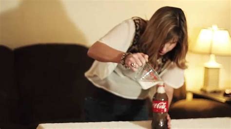 Coca Cola And Milk Experiment Lucy Tries Stuff Youtube