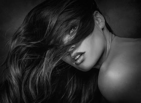 2000x1457 joachim bergauer model girl bw black face white woman coolwallpapers me