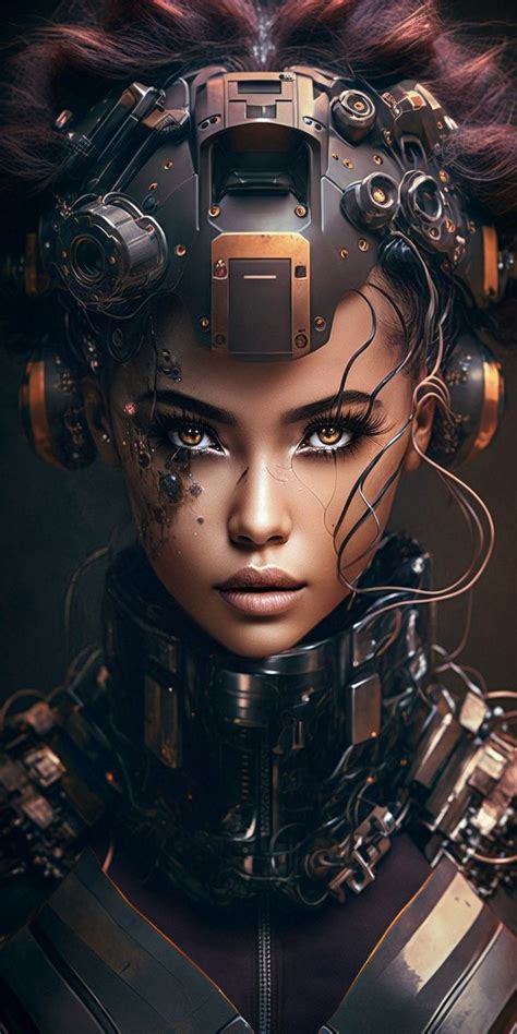 Cyberpunk Female Female Cyborg Cyberpunk Girl Female Art Female Robot Fantasy Art Women