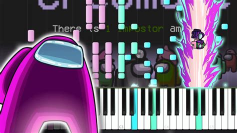 Among Us Song Impostor Itowngameplay Piano Remix Chords Chordify